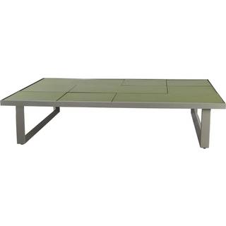Cane-line, Glaze sofabord understel stort, semi-glossy understel i lava grey aluminium