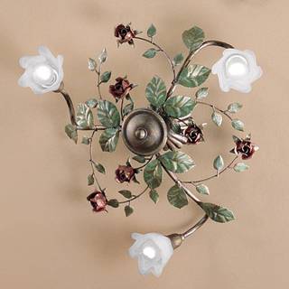 Rosaio loftlampe, rund, 3 lyskilder