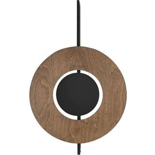 Væglampe Sunset A Nowodvorski Lighting, dæmpbar, Mørkt træ, Stue/spisestue, Træ