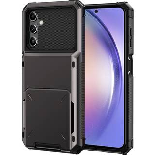 SKALO Samsung A54 5G Armor Cover kortholder - Sort