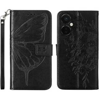SKALO OnePlus Nord CE 3 Lite 5G Mandala Butterfly Flip Cover - Sort