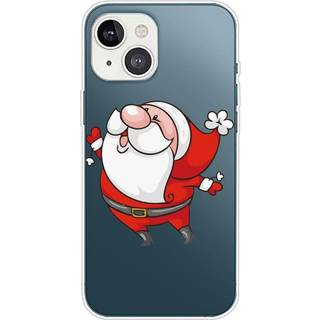 iPhone 13 Mini TPU Plast Julecover - Merry Christmas - Stornæset Julemand