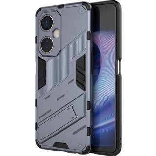 SKALO OnePlus Nord CE 3 Lite 5G Hybrid BIBERCAS Cover - Mørkeblå