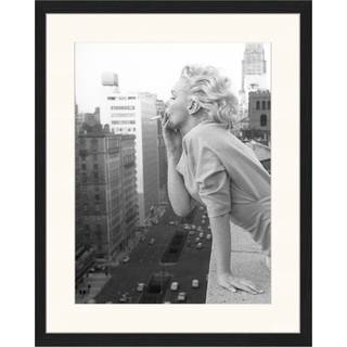 Indrammet digitaltryk Marilyn At The Ambassador Hotel New York