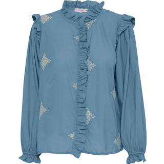 Sorbet SBSTARRY Bluse - Blå - Str S - Damer