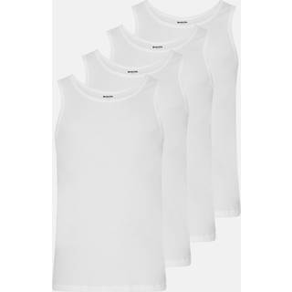 Tanktop 4-pak | 100% økologisk bomuld | Hvid