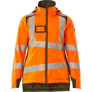MASCOT® Vinterjakke Hi-Vis Orange/Mosgrøn 19045-449-1433 5XL