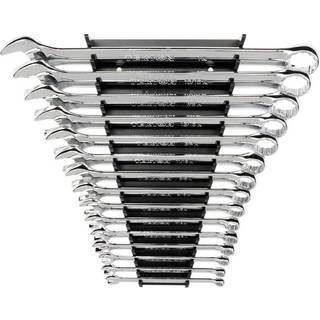 Tekton-kombinationsn?gle s?t med rack 15-delt (1/4-1 in.) | WCB92106