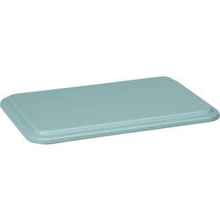 Riess Serve + Store Deckel für Vorratsbehälter 23x15 cm Salbeigrün - Emaille - Rot
