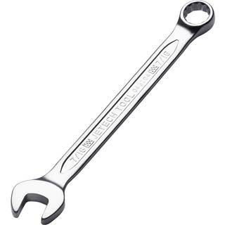 Jetech 7/16 tommer kombinationsnøgle-industriel kvalitet skruenøgler med 12-punkts design 15-graders offset lavet med holdbart krom vanadium stål