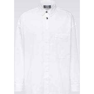 Jacquemus La Chemise Manches Longue cotton-blend shirt - white - EU 42
