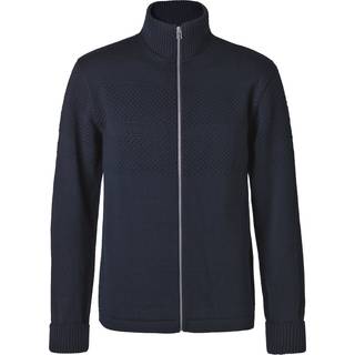 Mads Nørgaard M Wool Klemens Zip Knit Sky Captain L