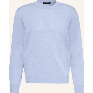Maerz Herren Pullover blau unifarben