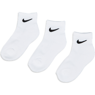 Nike Nike White Little Kids Ankle Socks 3 Pack