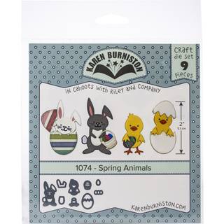 KB Riley Karen Burniston Dies-Spring Animals Silver