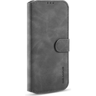 Samsung Galaxy A42 5G DG.MING Retro Læder Cover m. Kortholder - Grå