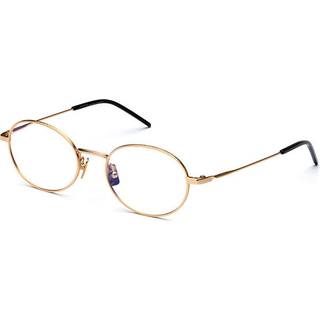 Italia Independent I-I MOD FREDDY 5307 SUPER THIN 120.000 49 Briller Mænd Guld - Gold - 49mm