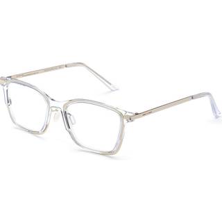 Italia Independent II 5360 012.120 52 Briller Mænd Krystalklar - Gold - 52mm