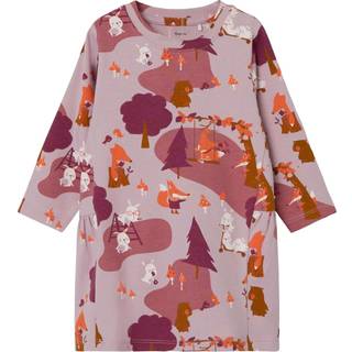 Guppy Fodia Pige Kjole - Dawn Pink - 68