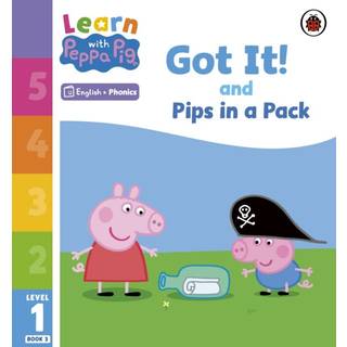 Learn with Peppa Phonics Level 1 Book 3 – Got It! and Pips in a Pack (Phonics Reader)