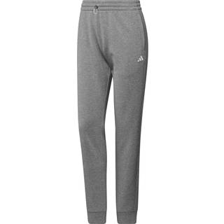 AEROREADY Game and Go Regular Tapered Fleece bukser - Medium Grey Heather / White - L