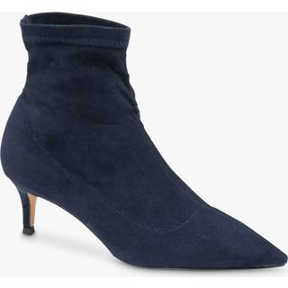 Ravel Ravel Navy Blue Imi Suede Sock Ankle Boots