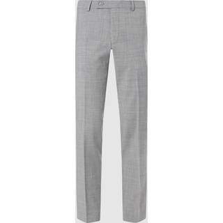 HECHTER PARIS Herren Hose grau meliert