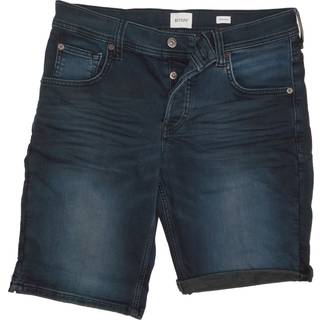 MUSTANG Herren Jeansshorts blau