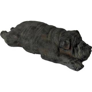 6 """" Sleepy Bulldog indend?rs udend?rs statue