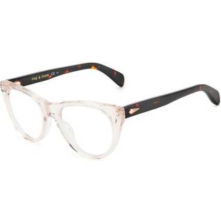 Rag & Bone RNB3054 35J 51 Briller Kvinder Lyserød - Transparent Pink - 51mm