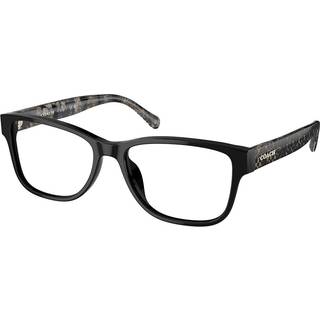Coach HC6208U Asian Fit 5002 52 Briller Kvinder Black - Black - 52mm