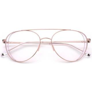 Paradigm 20-21 Krystalklar Pattern 51 Briller Kvinder Guld - Rose Gold Purple - 51mm