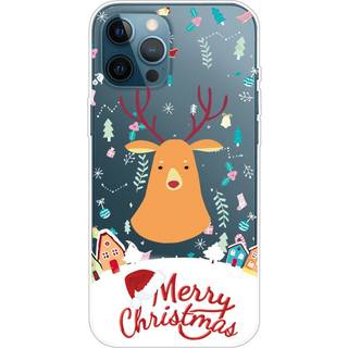 iPhone 13 Pro TPU Plast Julecover - Merry Christmas - Julerensdyr