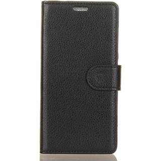 Samsung Galaxy S10+ (Plus) Soft Pouch Læder Flip Cover m. Pung - Sort