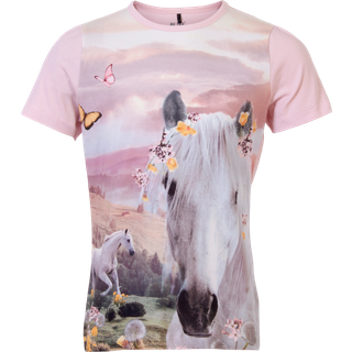 Me Too Pige T-shirt - Chalk Pink - 104