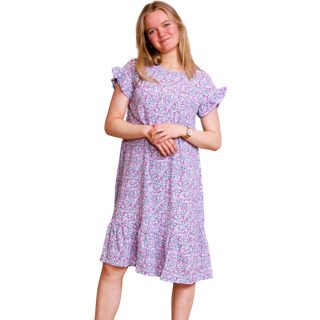 Guppy Fae Pige Kjole - Pastel Lilac - 158