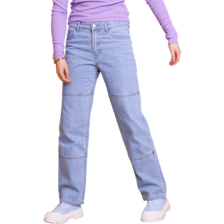 LMTD Børne Jeans - Light Blue Denim - L