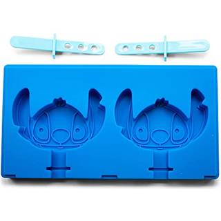 Disney Lilo & Stitch Ice Pop Form Maker Silicone Ice Cube Bakke til fryser | Køkken Gadget Essentials Genanvendelig isform til hjemmelavede popsi