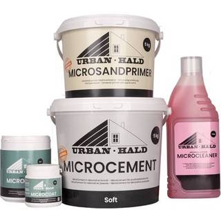 Urban-Hald MicroCement Bordplade Kit 4 m2 - ikke sugende - Mat