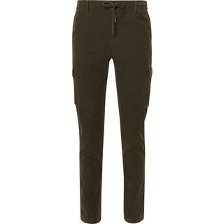 Alberto Herren Cargohose grün Slim Fit