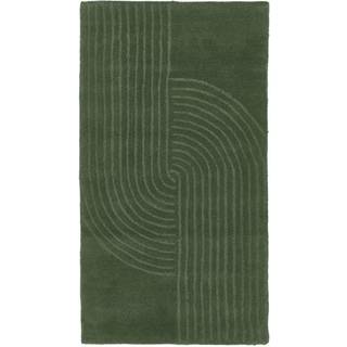 Håndtuftet uldtæppe Mason