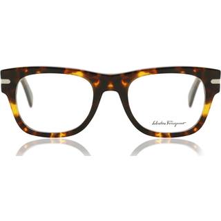 Ferragamo Mand SF2896 214 Optiske stel Acetat Havana Firkantet