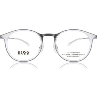 BOSS Boss 1245 CDN 49 Briller Mænd Krystalklar - Matte Ruthenium Clear - 49mm