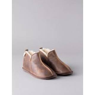 Lakeland Leather Lakeland Leather Brown Mens Slipper Boots