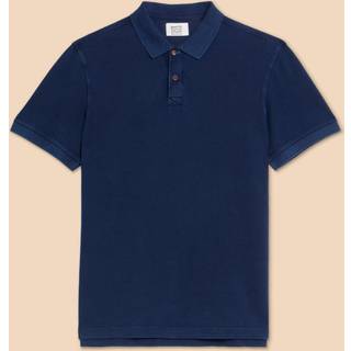White Stuff White Stuff Blue 100% Cotton Utility Polo Shirt