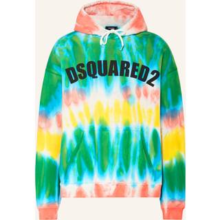 DSQUARED2 Herca Fit Tie Dye Hoodie Off White