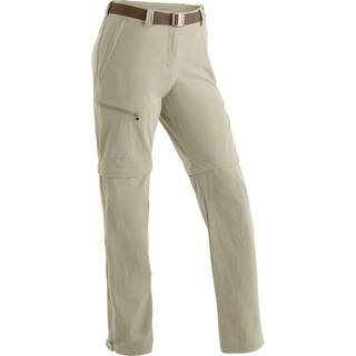 Maier Sports Women's Nata Trekking bukser Damer størrelse 19 - Short farve beige