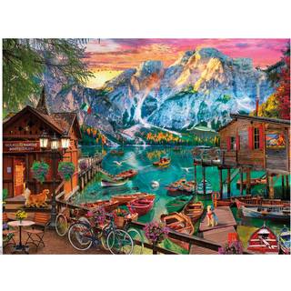 CEACO - Lago di Braies Italien - 1500 stykker Jigsaw Puzzle