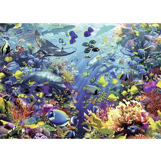 Ravensburger Underwater Paradise Jigsaw Puzzle - 9000 Pieces Blueboard | Pr?cisionsk?ret pasform | Unikt stykke design | Ideel gave til puslespil