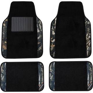 FH Group Universal Fit Premium Carpet Automotive Floor Mats Passer til de fleste biler SUV'er og lastbiler med driverh?lpude fuldt s?t